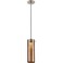 Satco Nuvo 62/955 One Light Mini Pendant, Pwt, Nckl, B/S, Slvr