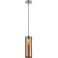 Satco Nuvo 62/955 One Light Mini Pendant, Pwt, Nckl, B/S, Slvr