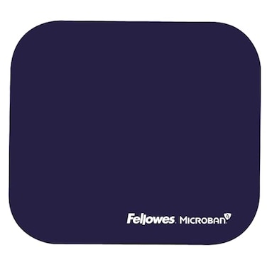 Fellowes Mouse Pad with Microban, Blue ,5933801