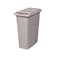Rubbermaid FG9W1500LGRAY 23 gal. Rectangular Gray Trash Can