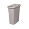 Rubbermaid FG9W1500LGRAY 23 gal. Rectangular Gray Trash Can