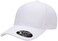 Flexfit 110 CoolDry Athletic Cap Hat, White, One Size