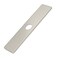 BWE 10&tilde;Rectangular Brushed Nickle Faucet Hole Cover for 1 or 3-Hole