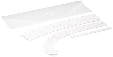 Clover Curve Ruler 3/Pkg