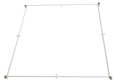 EISCO Folding Quadrat - 0.5 Meters Square - Steel Frame