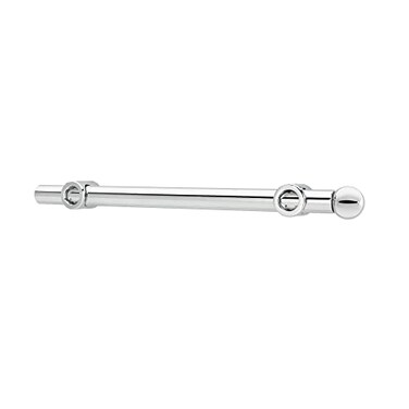 Rev-A-Shelf 12" Pull Out Valet Rod for Closet Organization, Extendable Sliding Clothes Storage Hanging Rack with Mounting Hardware, Chrome, CVR-12-CR