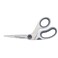 Westcott 8" Bent Titanium Bonded Non-Stick Craft Scissors with Adjustable Glide Feature ,16374