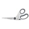 Westcott 8" Bent Titanium Bonded Non-Stick Craft Scissors with Adjustable Glide Feature ,16374