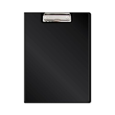 C-Line Clipboard Folder, Letter Size, Holds up to 75 Sheets, 1 Clipboard, Black ,30601