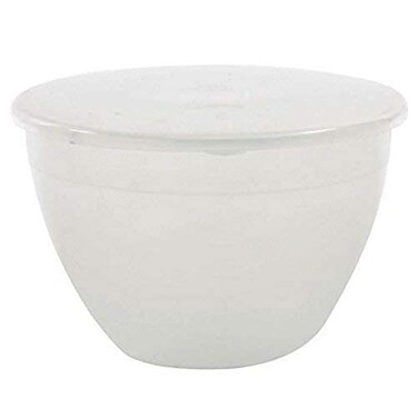 KitchenCraft Plastic Pudding Basin with Lid, Extra Small, 150 ml ,0.25 Pint