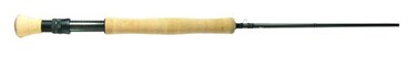 Okuma SLV Graphite 4-Piece Fly Rod, 8-9 wt, Graphite Gray fly