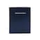 BookFactory Blue Engineering Notebook ,0.25" Grid, Hardbound, 168 Pages