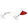 Halco MAX130H53 Max 130 Lipless Casting/Trolling Plug 5 1/4", White Red Head