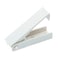 RV Designer E212, Squared Baggage Door Catch, White, 2 Per Pack, Compartment Hardware