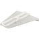 Prime-Line R 7260 Drawer Track Delta Guide, White Plastic ,Single Pack