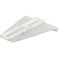 Prime-Line R 7260 Drawer Track Delta Guide, White Plastic ,Single Pack