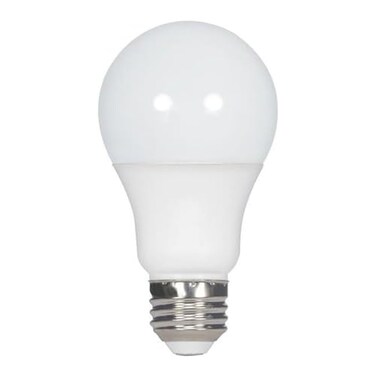 Satco 60W Equivalent Natural Light A19 Medium Dimmable LED Light Bulb - 1 Each