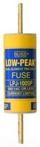 Bussmann 90 Amp 600 Volt, Class J, Low Peak, Dual Element, Time Delay Fuse, LPJ-90SP