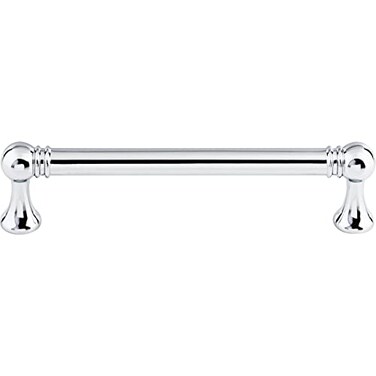 Top Knobs Kara 5 1/16" Center to Center Bar Pull Polished Chrome