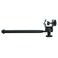 Gator Frameworks Adjustable Clamp-On Angled Mini Interlocking Design, 9" Boom Arm ,GFW-MIC-CLMPBM9