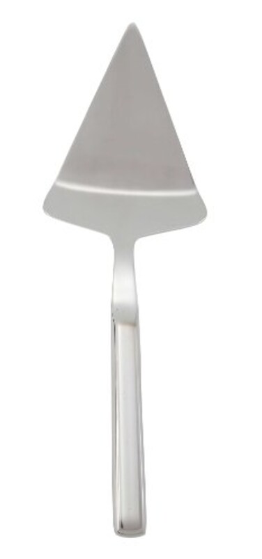 Winco 11 1/2" Wide Stainless Steel Pie Server