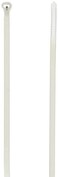 ThomasBetts TY523M TR Nylon Cable Tie, 18 lb, 4", Natural ,Pack of 100