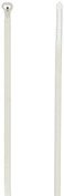 ThomasBetts TY523M TR Nylon Cable Tie, 18 lb, 4", Natural ,Pack of 100