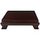 Red Lantern Rosewood Square Base Stand - 8 in.