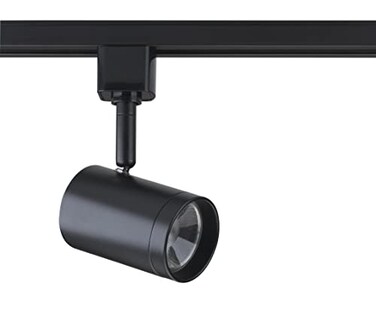 Satco Nuvo TH474, Adjustable Track Lighting Head Fixture, Black, Adjustable