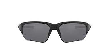 Oakley Men's Flak Beta 0OO9363 Non-polarized Iridium Rectangular Sunglasses, POLISHED BLACK, 64.03 mm