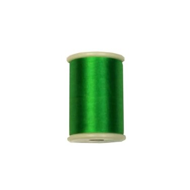 Clover Silk Thread 50wt 109yds Light Kelly, 109 yd