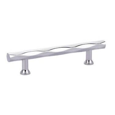 Emtek Tribeca 4" Center Bar Pull Finish: Bright Chrome