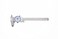 Fowler 52-008-706-0, Premium Dial Caliper With 0-6" Measuring Range ,White