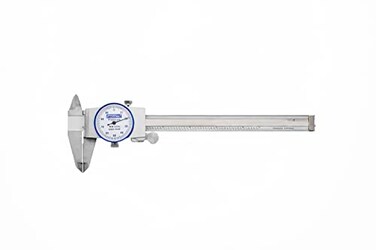 Fowler 52-008-706-0, Premium Dial Caliper With 0-6" Measuring Range ,White