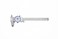 Fowler 52-008-706-0, Premium Dial Caliper With 0-6" Measuring Range ,White
