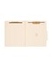Smead Classification File Folder, 2" Expansion, 2/5-Cut Tab, Letter Size, 10 per Box ,1 Divider, Manila
