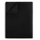 Lirex Flat Sheet, Queen Size Extra Soft Brushed Microfiber Flat Black Sheet, Machine Washable Wrinkle Free Breathable ,Black, Queen