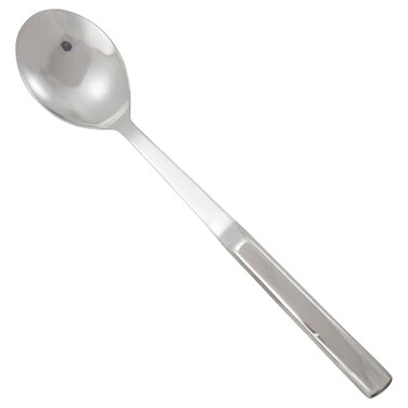 Winco 11 3/4" Solid Stainless Steel Serving Spoon