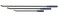 OTC 8203L 3-Piece Long Handled Pry Bar Set