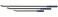 OTC 8203L 3-Piece Long Handled Pry Bar Set