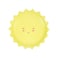 Meri Meri 157042 Plate, Small, Yellow
