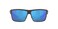 Costa Del Mar Mens Rinconcito Rectangular Sunglasses, Matte Grey/Blue Mirrored Polarized-580G, 60 mm