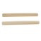 Musiclily Basic 6 String Classical Guitar Bone Saddle DJ-02 80x3x9/8mm 2Pcs