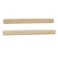 Musiclily Basic 6 String Classical Guitar Bone Saddle DJ-02 80x3x9/8mm 2Pcs