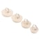 HESTYA 4 Pcs Rubber Drain Stopper Set