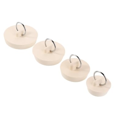 HESTYA 4 Pcs Rubber Drain Stopper Set