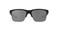 Oakley Men's Thinlink Non-polarized Iridium Rectangular Sunglasses, MATTE BLACK, 62.3 mm