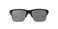 Oakley Men's Thinlink Non-polarized Iridium Rectangular Sunglasses, MATTE BLACK, 62.3 mm
