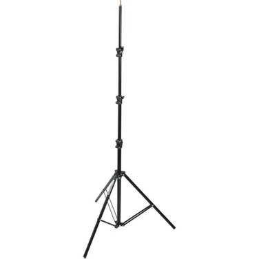 Manfrotto 9' Basic Black Lightstand, 4 Section, 5/8 Stud with 1/4" x20