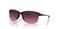 OAKLEY Unstoppable OO9191-10 Sunglasses Polished Black w/Rose Gradient Polarized